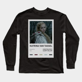 Katrina Van Tassel Aesthetic Alternative Poster Long Sleeve T-Shirt